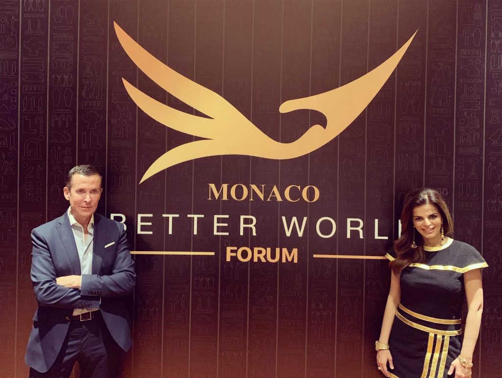 المؤتمر الصحفي والترتيبات لمنتدى موناكو في مصر — صورة من تغطية Better World Fund