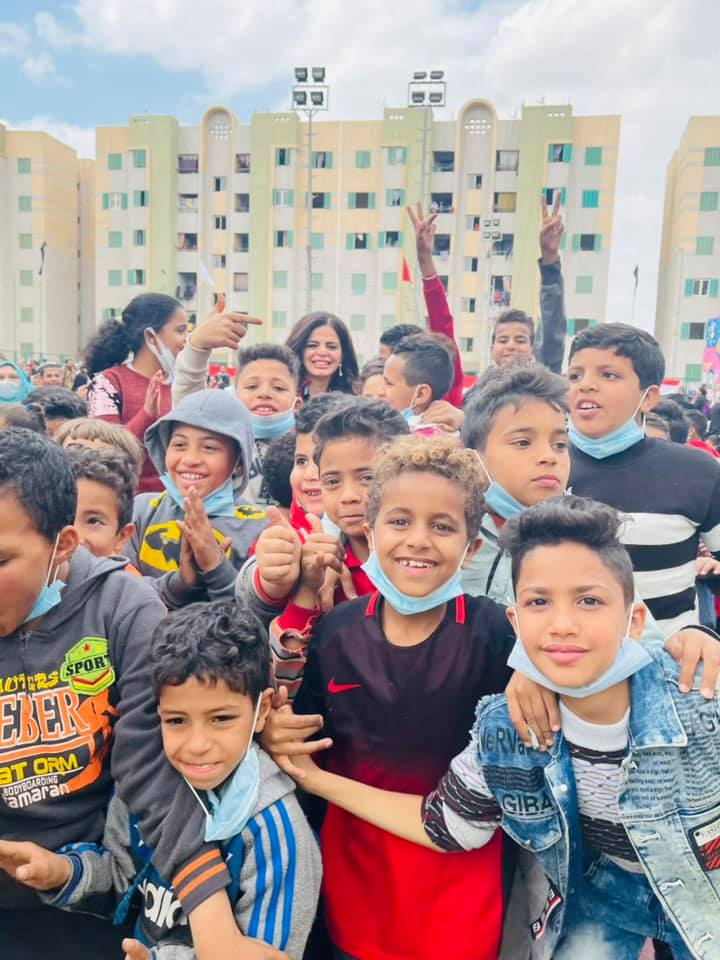 المشاركة في يوم اليتيم ودعم مشروعات السيدات بالمحروسة