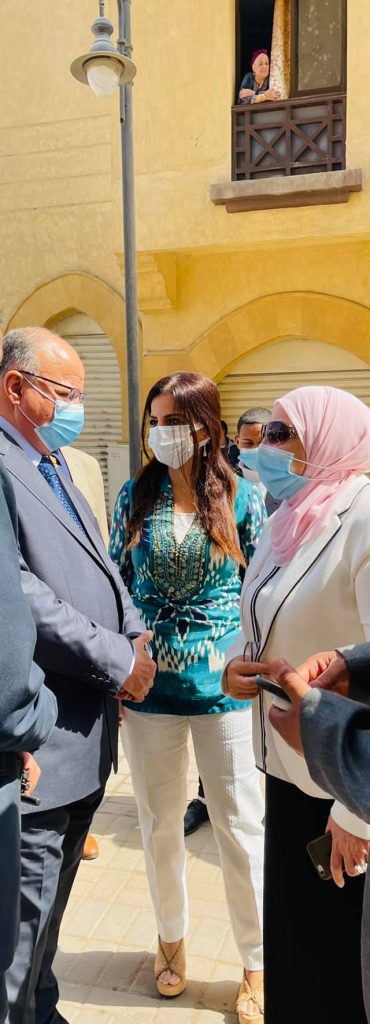 توزيع مواد تموينية في روضة السيدة بالتنسيق مع محافظة القاهرة