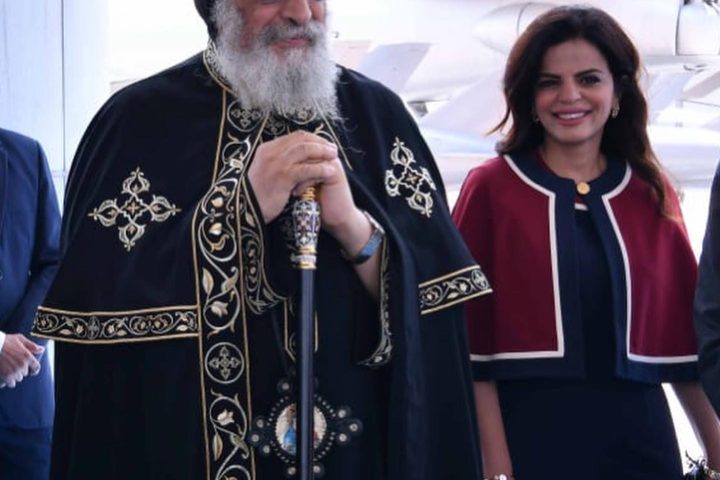 زيارة البابا تواضروس لمتحف القوات الجوية بتنظيم مؤسسة بنحبك يا مصر