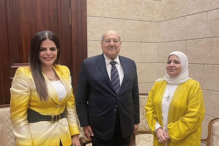 لقاء رئيس مجلس الشيوخ عبد الوهاب عبد الرازق