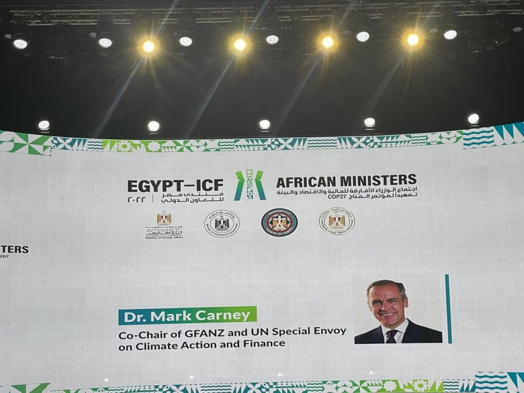 Attending the Egypt International Cooperation and Development Finance Forum