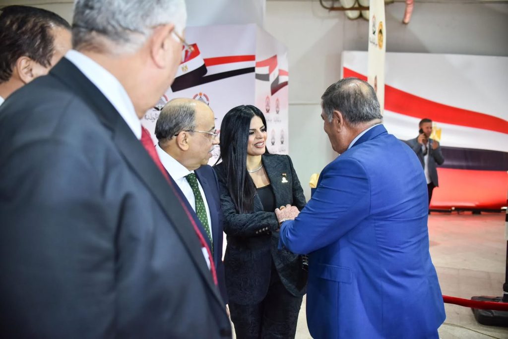 المشاركة في المؤتمر الجماهيري للجبهة الوطنية باستاد القاهرة