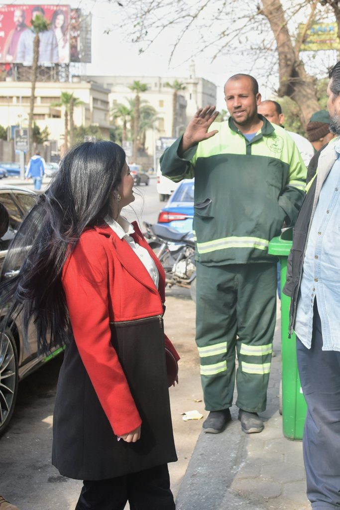 التواصل الميداني مع أهالي قصر النيل خلال شهر رمضان